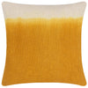 Furn. Mizu Dip Dye Printed 50cm x 50cm Filled Cushion Ochre