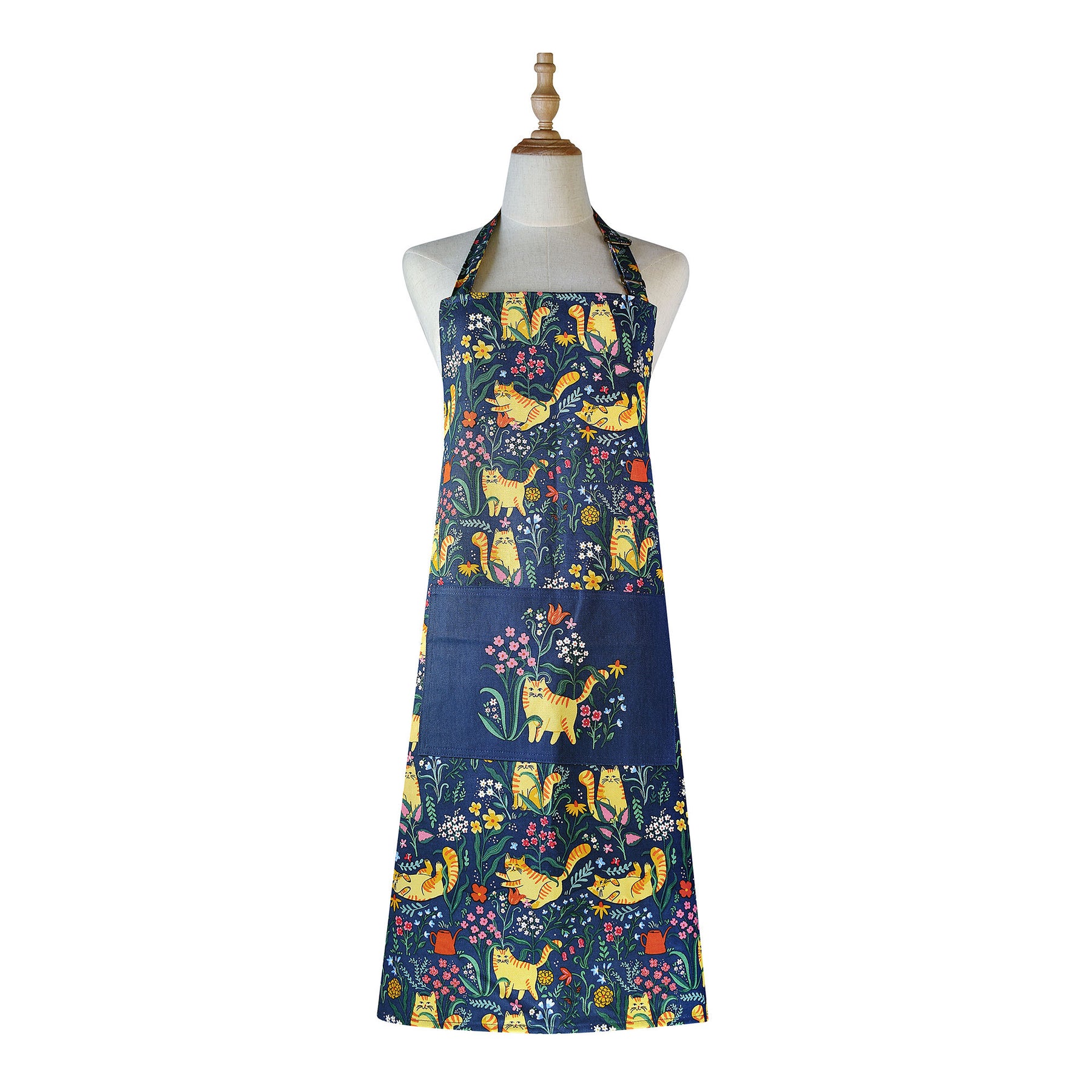 Ulster Weavers Marmalade Meadow Cotton Apron Navy