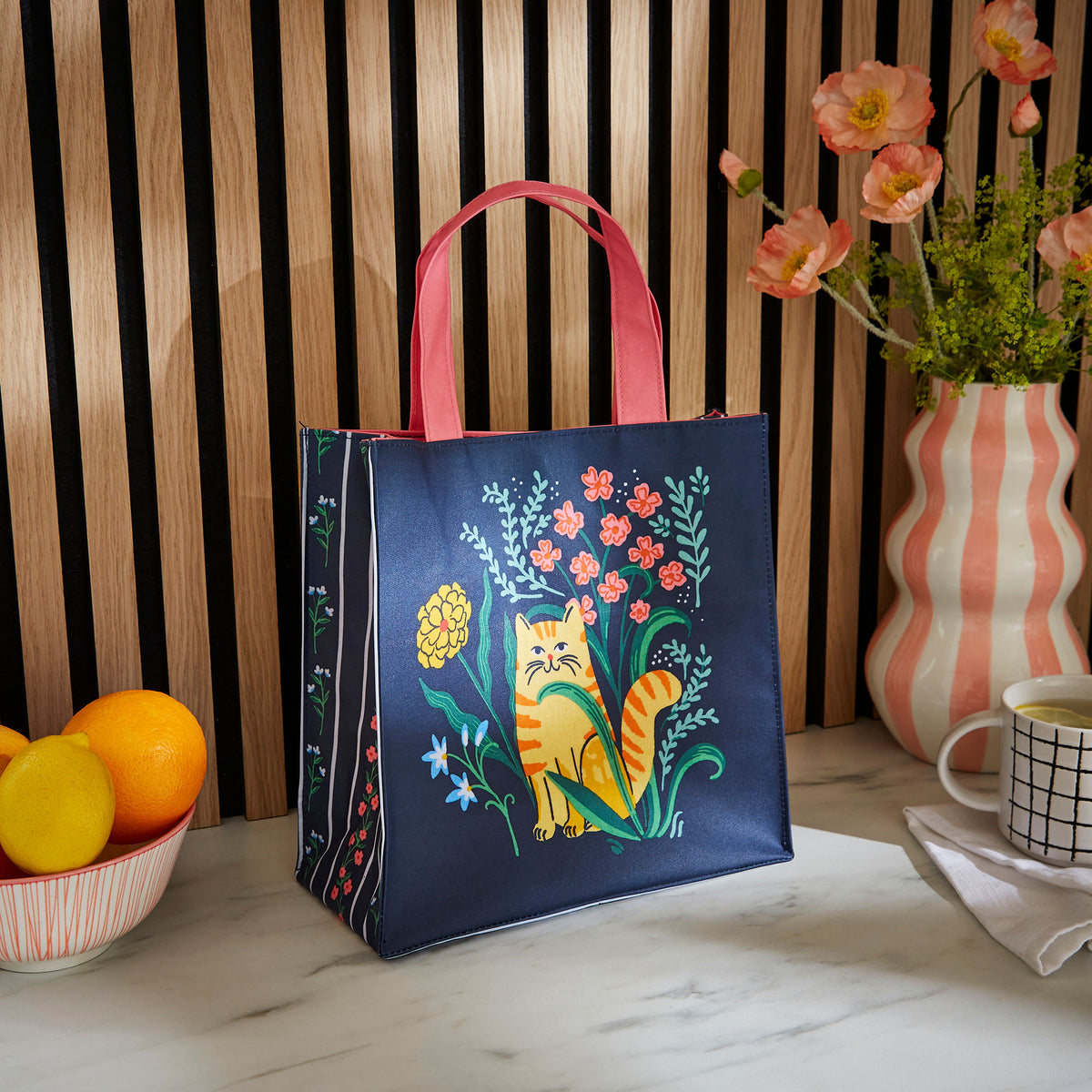 Ulster Weavers Marmalade Meadow PVC Bag Navy