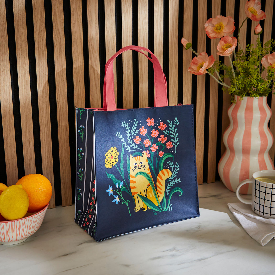 Ulster Weavers Marmalade Meadow PVC Bag Navy