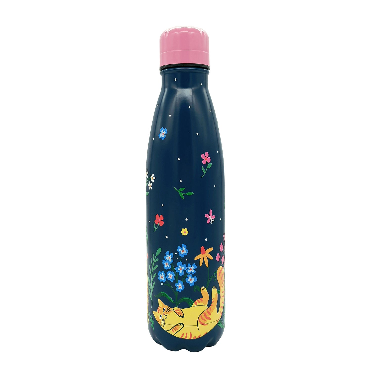 Ulster Weavers Marmalade Meadow Thermal Stainless Steel Water Bottle Navy
