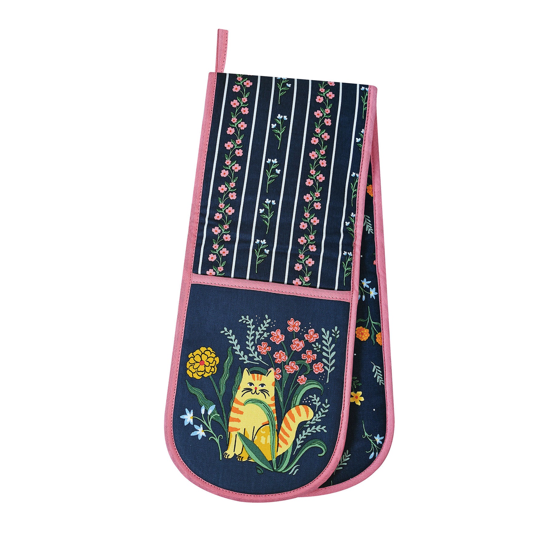 Ulster Weavers Marmalade Meadow Double Oven Glove Navy
