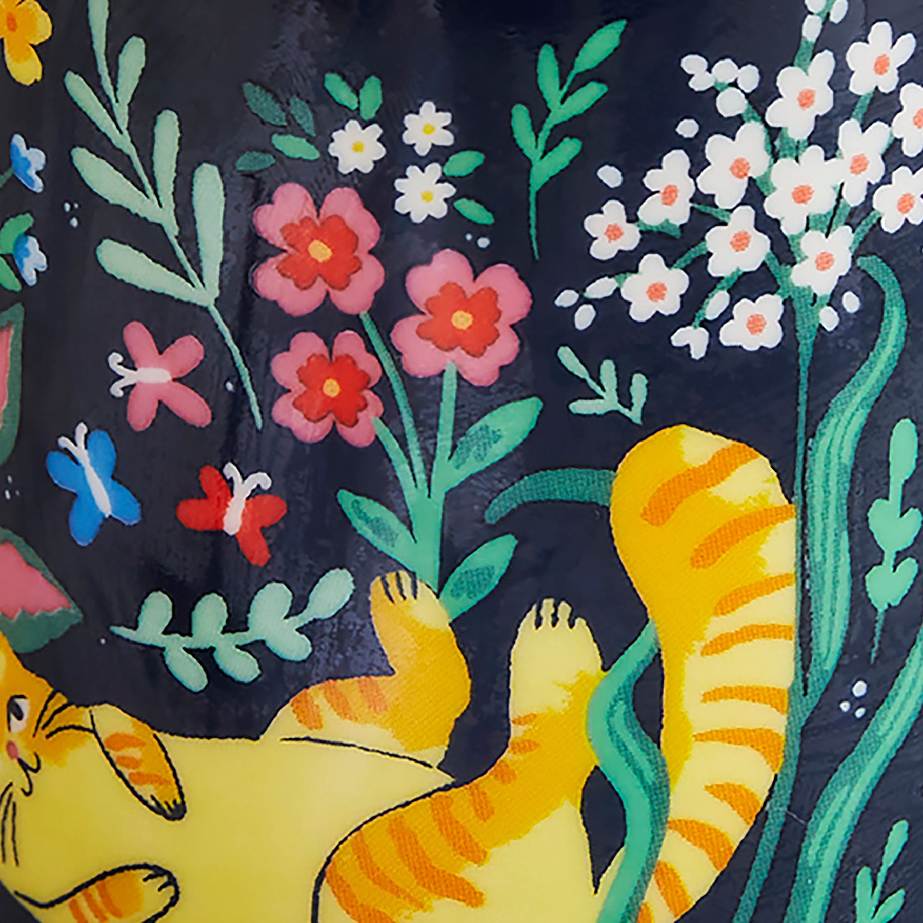 Ulster Weavers Marmalade Meadow Bone China Mug Navy