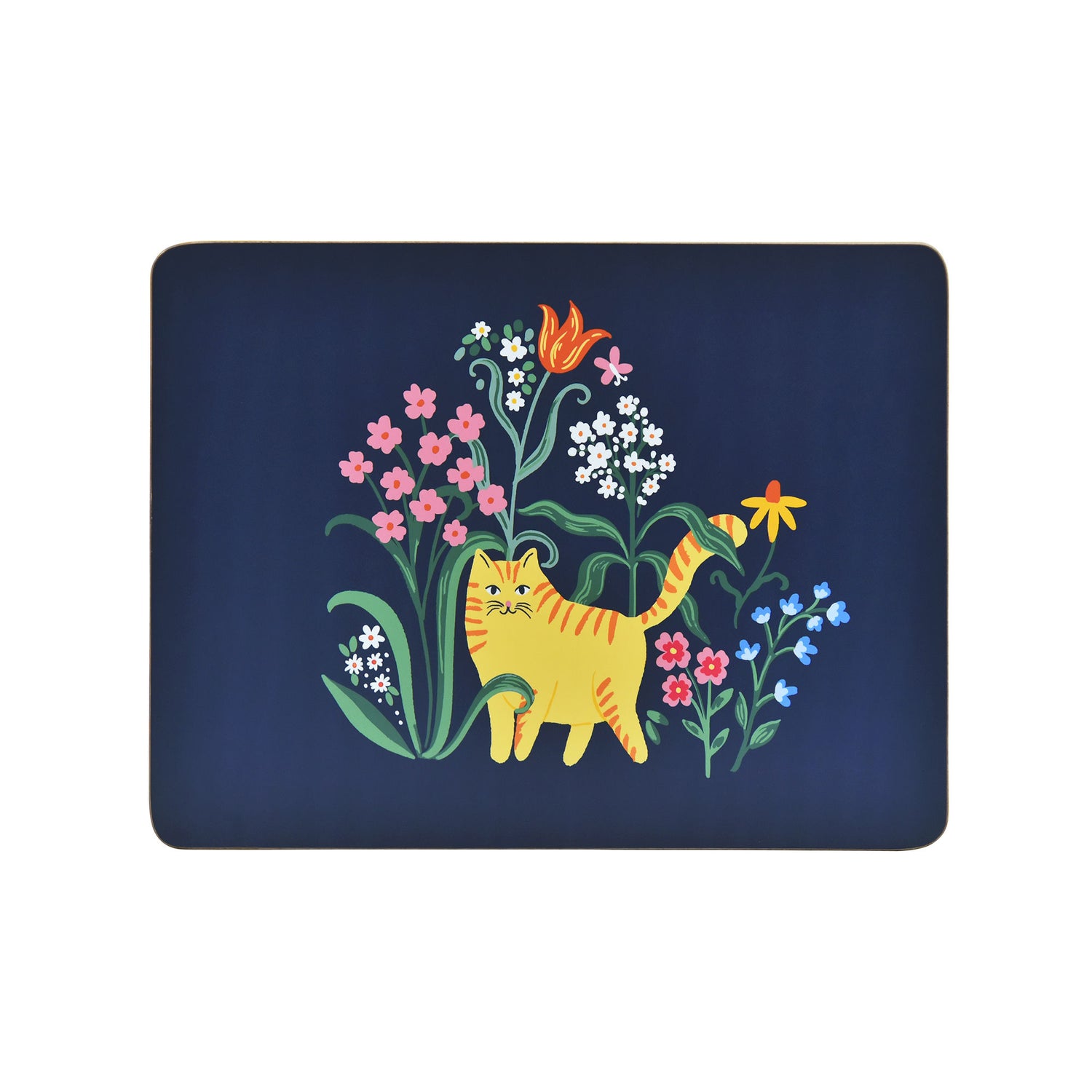 Ulster Weavers Marmalade Meadow Pack of 4 Placemats Navy