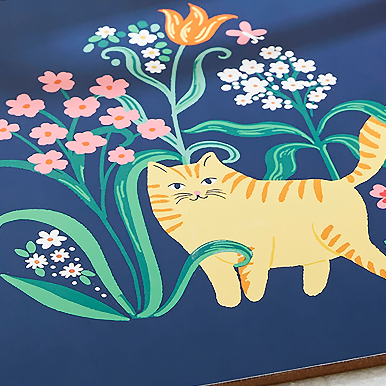 Ulster Weavers Marmalade Meadow Pack of 4 Placemats Navy