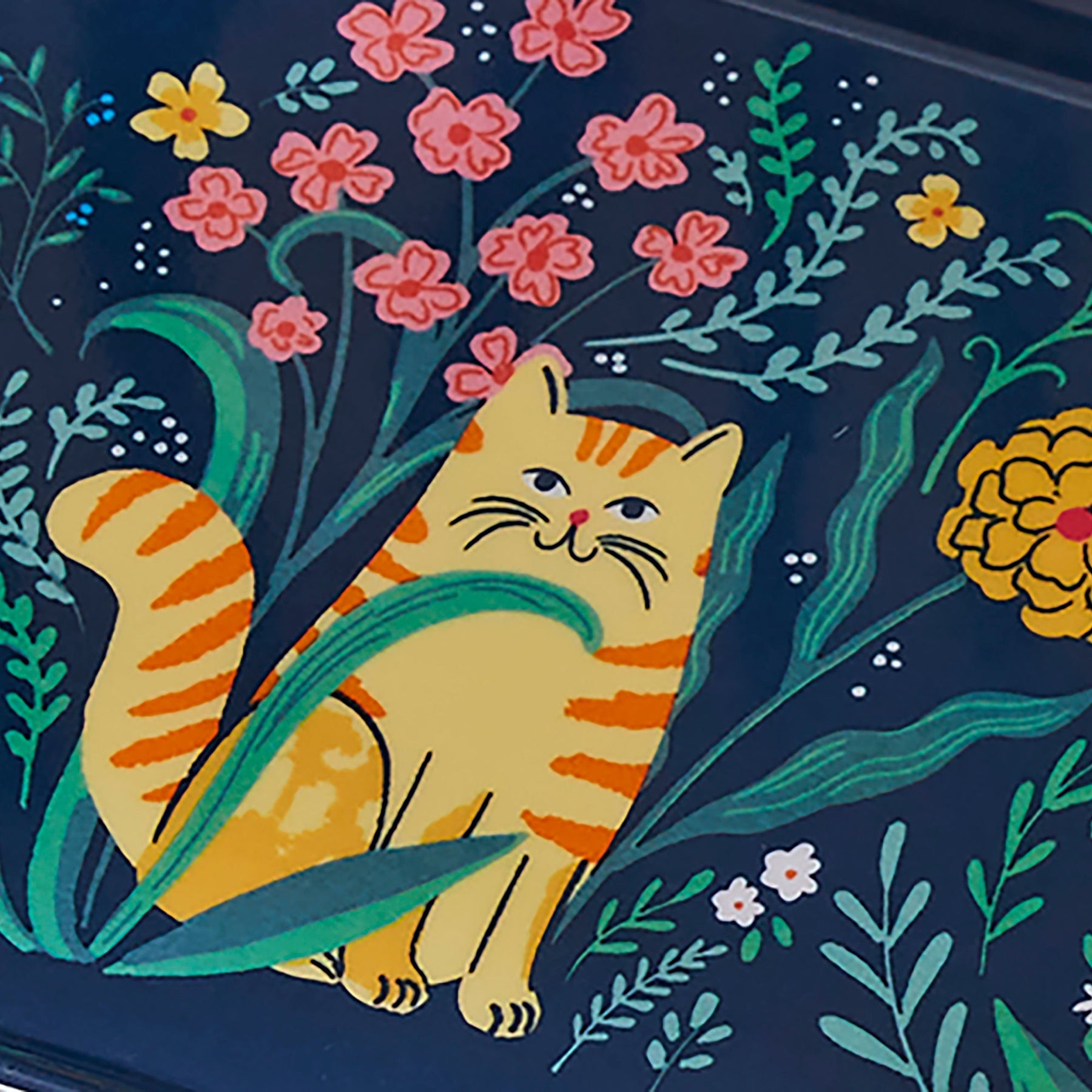 Ulster Weavers Marmalade Meadow Small Tray Navy