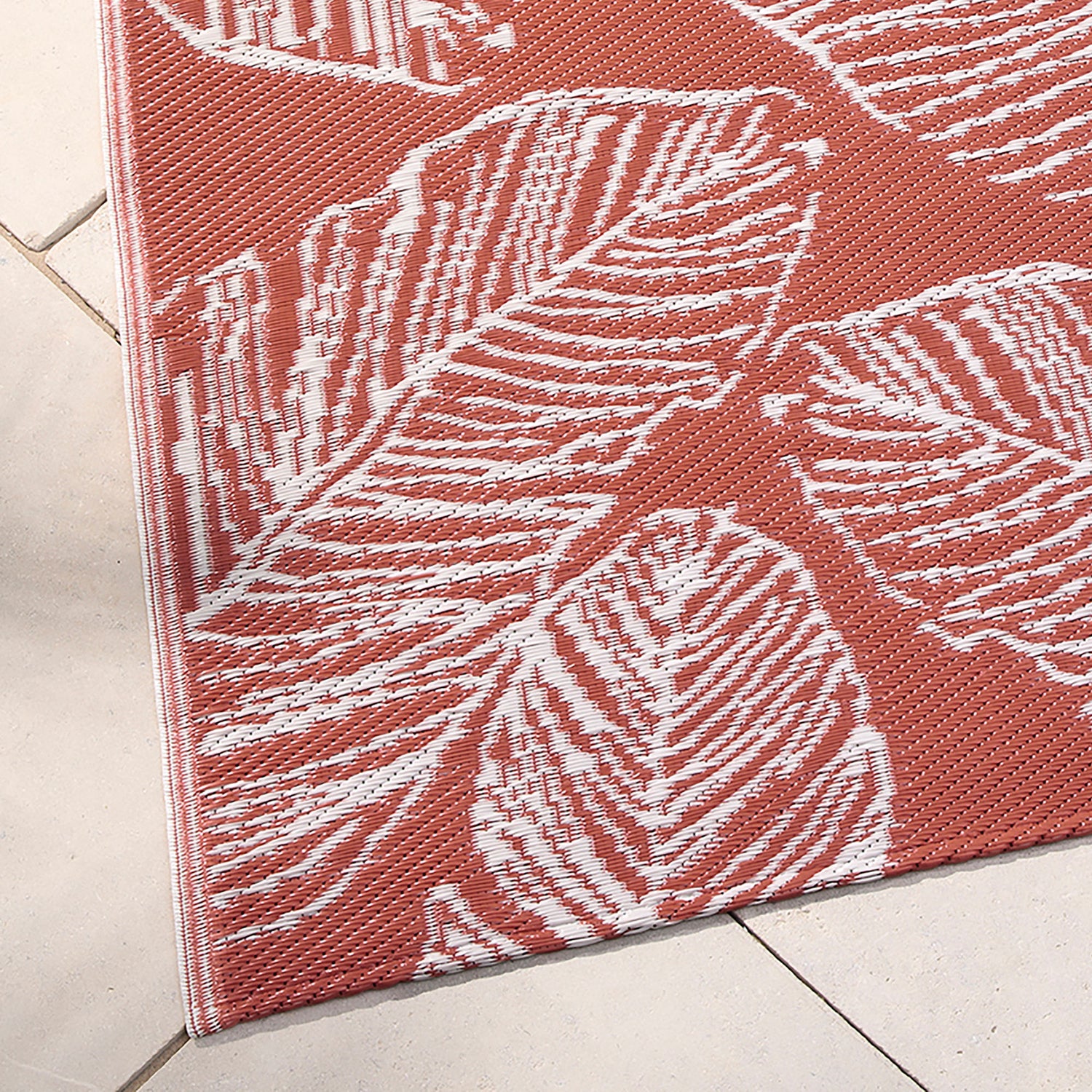 Fusion Matteo Outdoor Rug 120cm x 170cm Terracotta