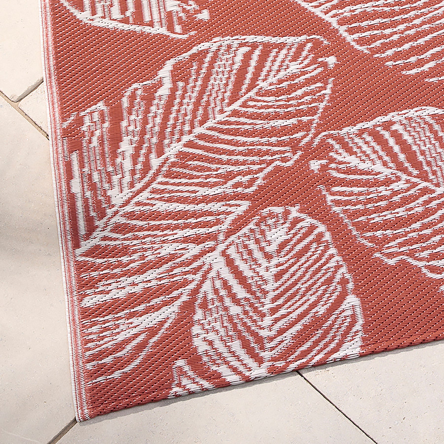 Fusion Matteo Outdoor Rug 120cm x 170cm Terracotta
