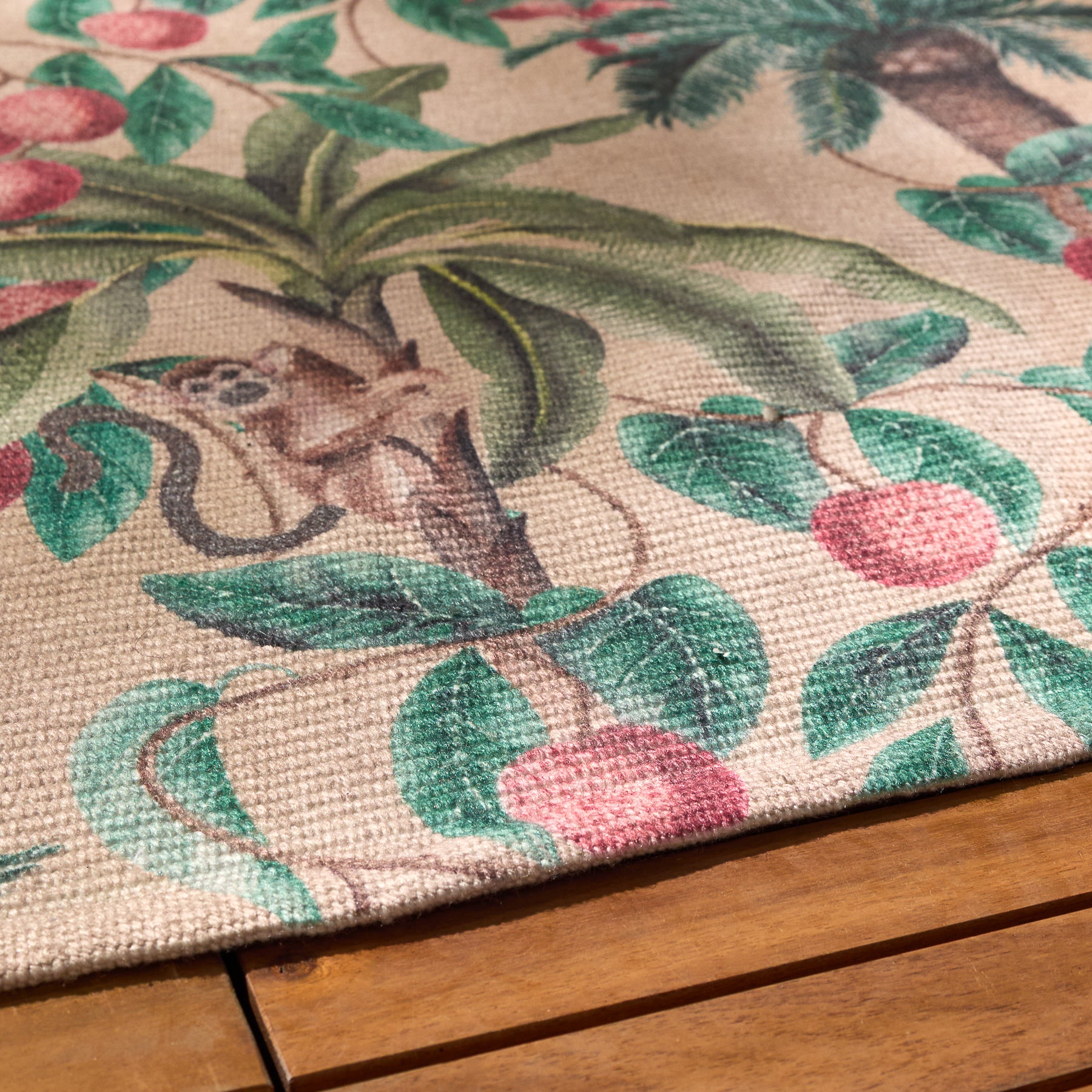 Furn Monkey Palm Outdoor Rug 120cm x 170cm Papyrus