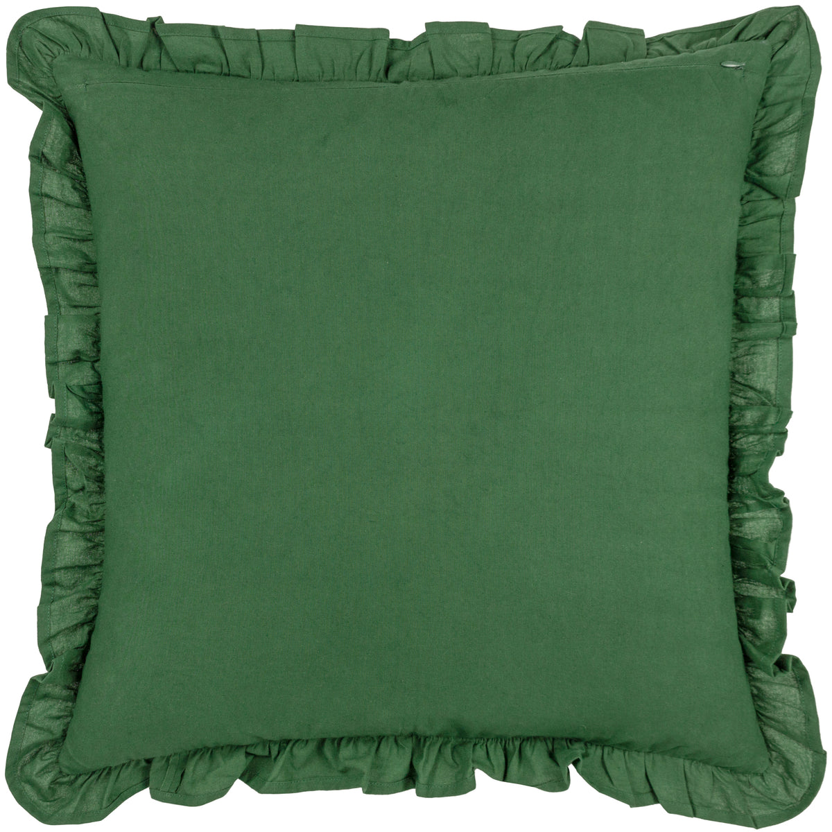 Paoletti Montrose Floral Printed 50cm x 50cm Filled Cushion Bottle Green