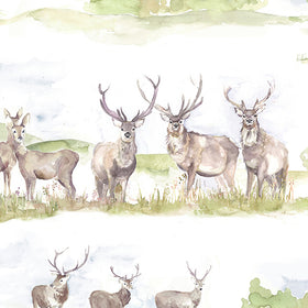 Voyage Maison Moorland Stag Fabric Linen