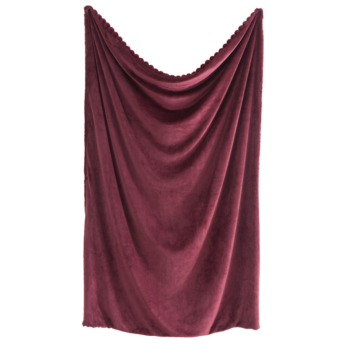 Appletree Morritz Faux Fur 130cmx180cm Throw Burgundy