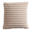 Appletree Morritz Faux Fur Filled Cushion 43cm x 43cm Natural