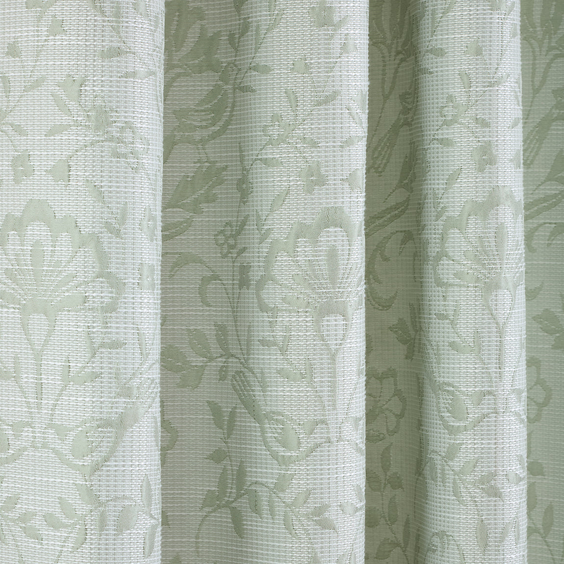 Curtina Marple Thermal Ready Made Eyelet Curtains Sage Green