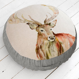Voyage Maison Mr Stag Floor Filled Cushion 75cm x 34cm Multi