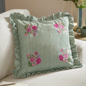 Marth Embroidered Ruffle Sage From £28.52