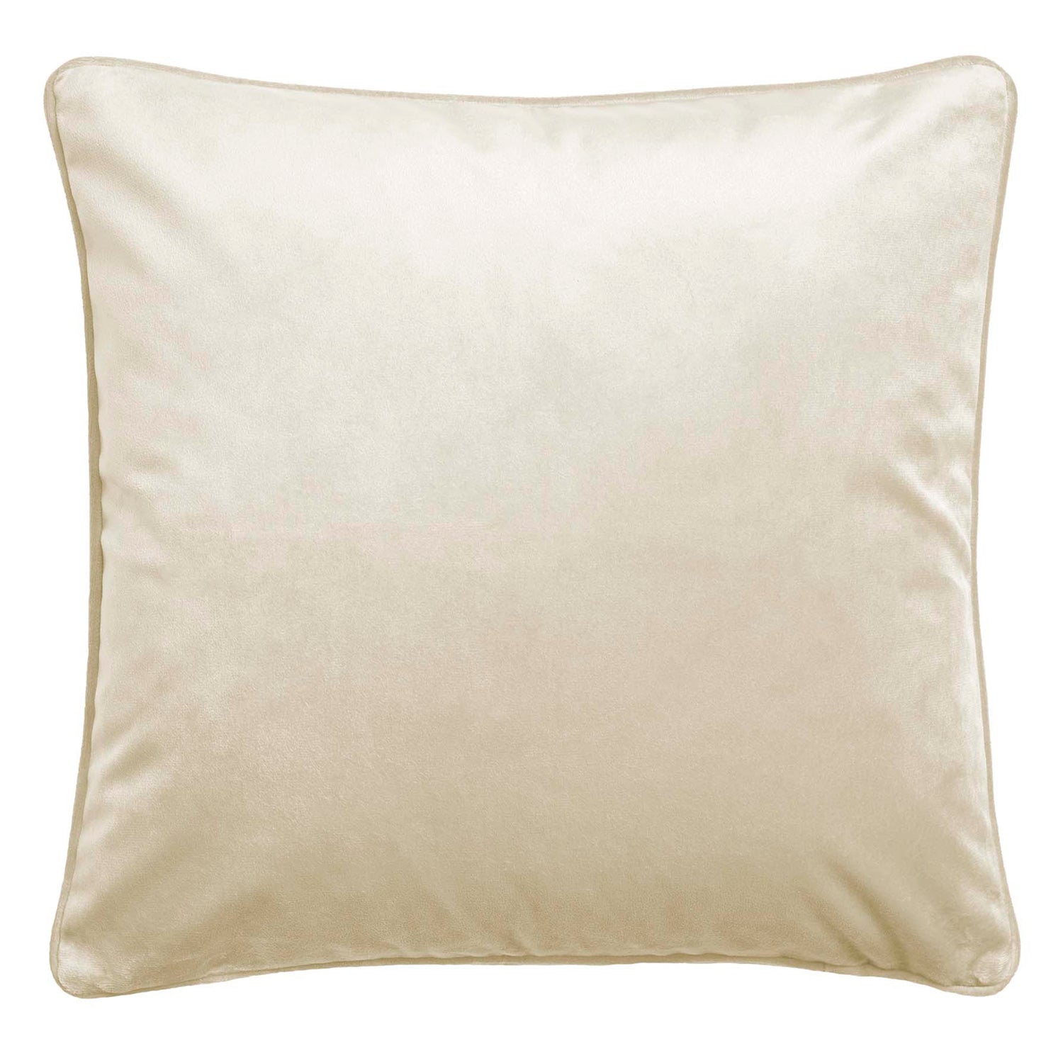 Laurence Llewelyn-Bowen Montrose Velvet Filled Cushion 43cm x 43cm Ivory