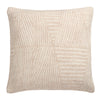 Appletree Myan Textured Geometric Filled Cushion 43cm x 43cm Natural