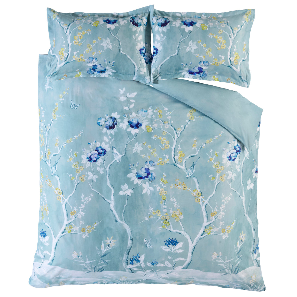 Designers Guild Manohari Duvet Cover Bedding Set Delft Blue