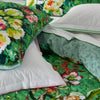 Designers Guild Margaretta Pair of Housewife Pillowcases Emerald Green