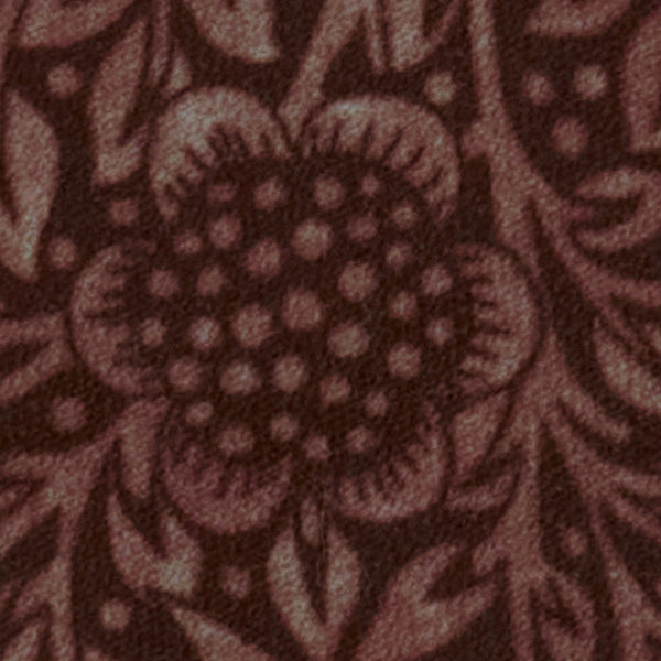 William Morris Marigold Velvet Made to Measure Roman Blind Berry