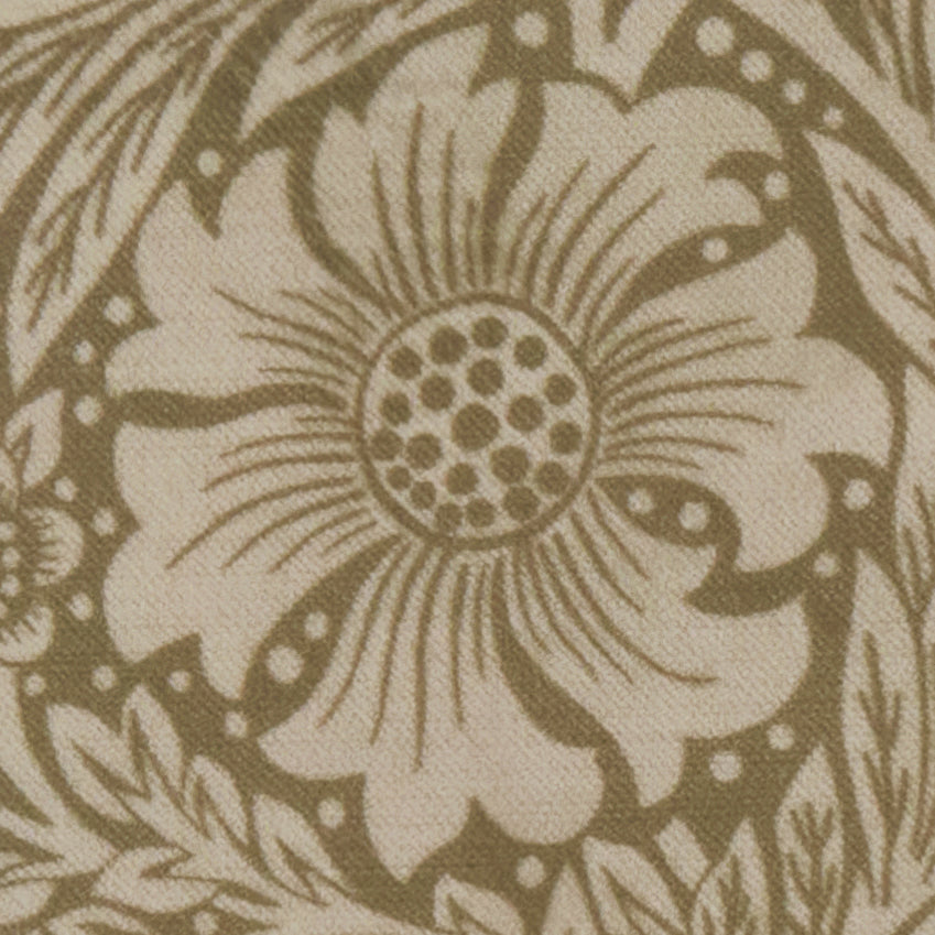 William Morris Marigold Velvet Made to Measure Roman Blind Jute