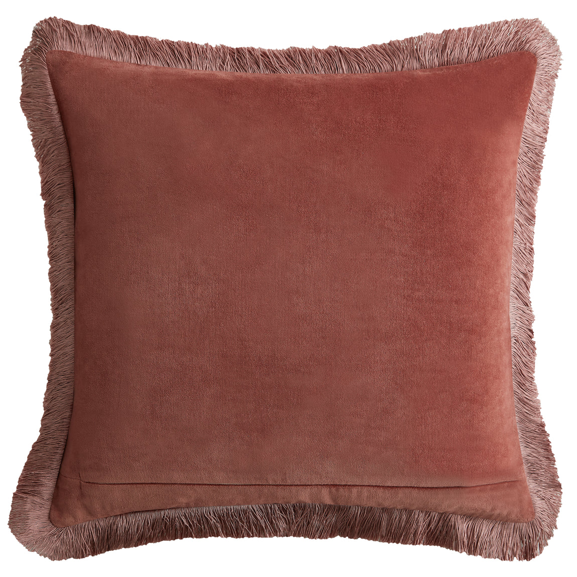 William Morris At Home Marigold 50cm x 50cm Filled Cushion Brick Pink