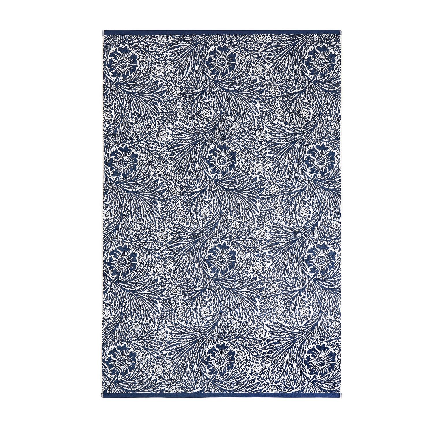 William Morris At Home Marigold Towel Prussian Blue