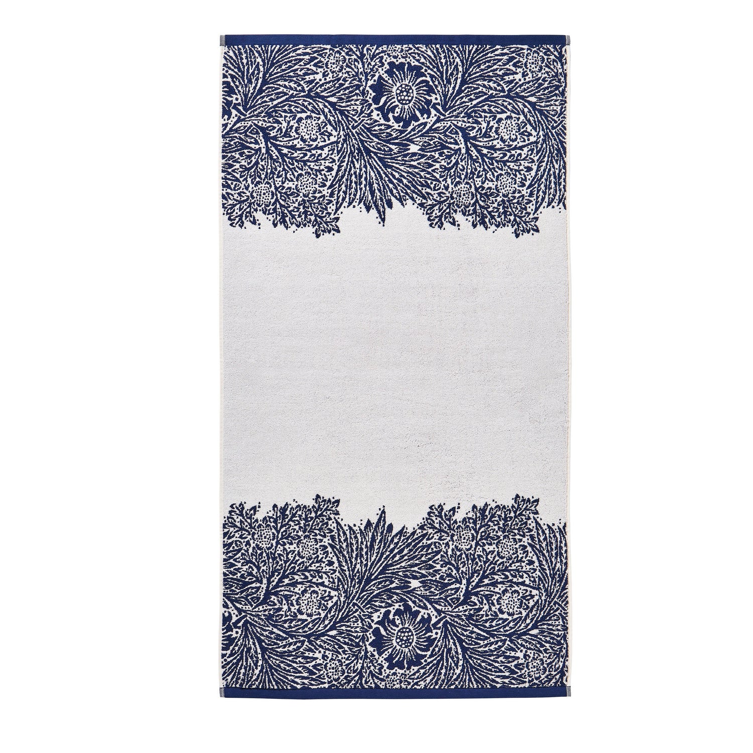 William Morris At Home Marigold Towel Prussian Blue