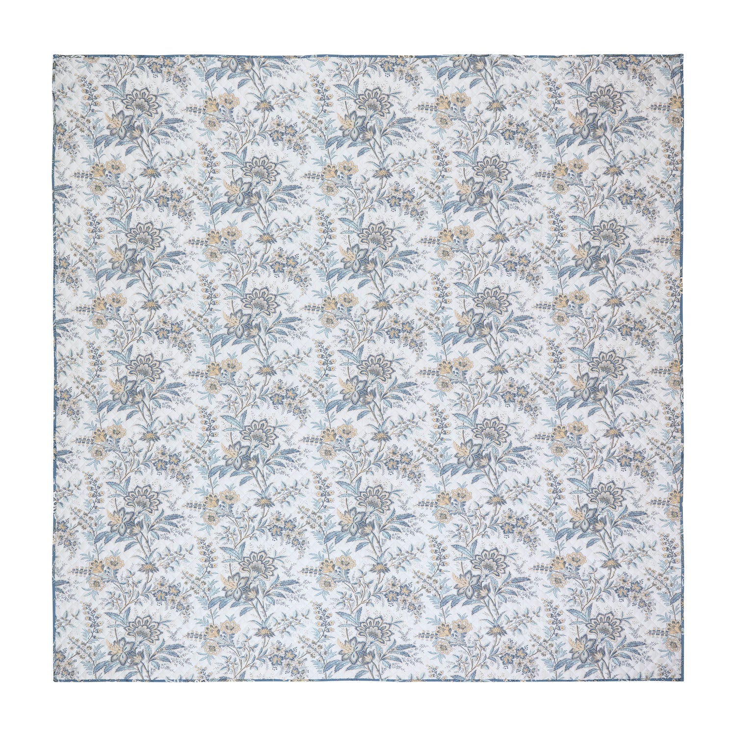 Laura Ashley Marlbrook 235cm x 235cm Bedspread Dusky Seaspray