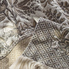 Laura Ashley Marlbrook Jacquard 120cm x 170cm Throw Truffle