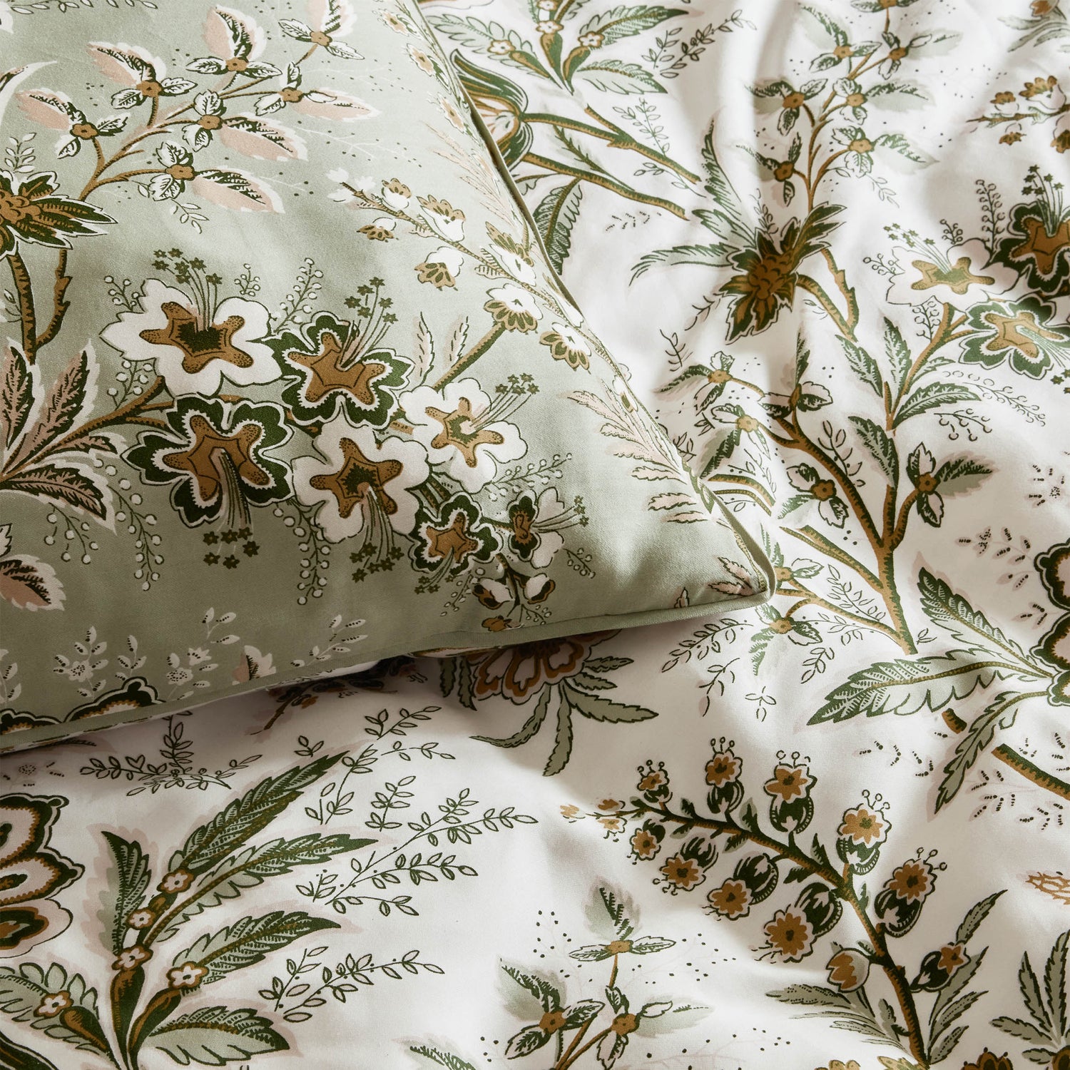Laura Ashley Marlbrook Duvet Cover Bedding Set Sage
