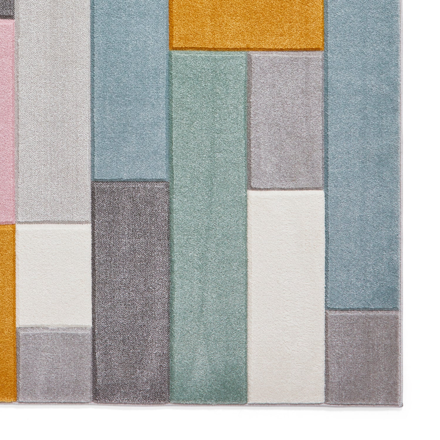 Matrix E7918 160cm x 230cm Hand Carved Rug Multi