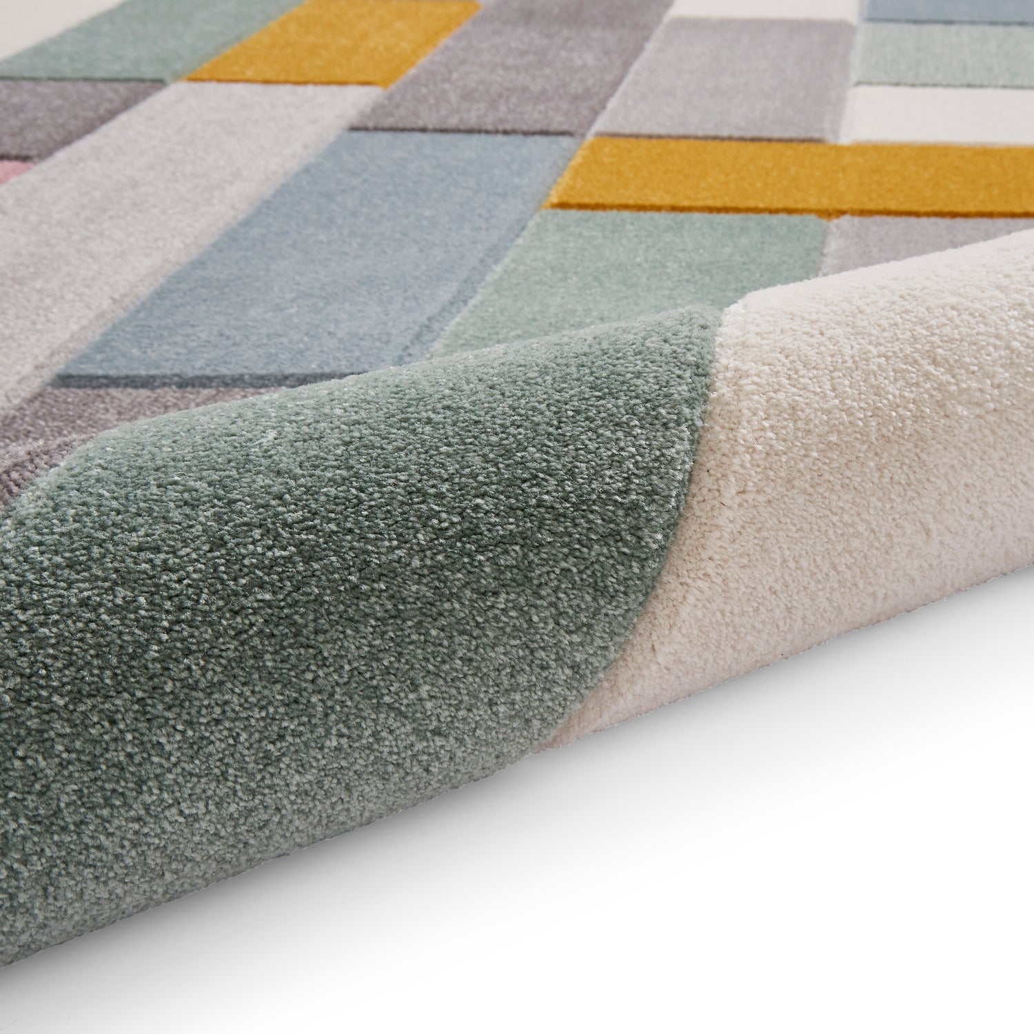 Matrix E7918 160cm x 230cm Hand Carved Rug Multi
