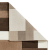 Matrix MT61 Modern Geometric Rug Beige Brown