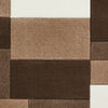 Matrix MT61 Modern Geometric Rug Beige Brown