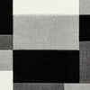 Matrix MT61 Modern Geometric Rug Grey Black