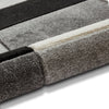 Matrix MT61 Modern Geometric Rug Grey Black
