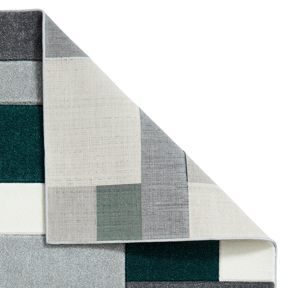 Green Matrix Rug Matrix MT61 Modern Geometric Rug Grey Green | Value For Money | Terrys