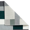 Matrix MT61 Modern Geometric Rug Grey Green