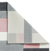 Matrix MT61 Modern Geometric Rug Grey Rose
