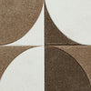 Matrix MT63 Modern Geometric Rug Beige Brown
