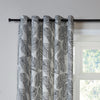 Fusion Matteo Ready Made Eyelet Curtains Black