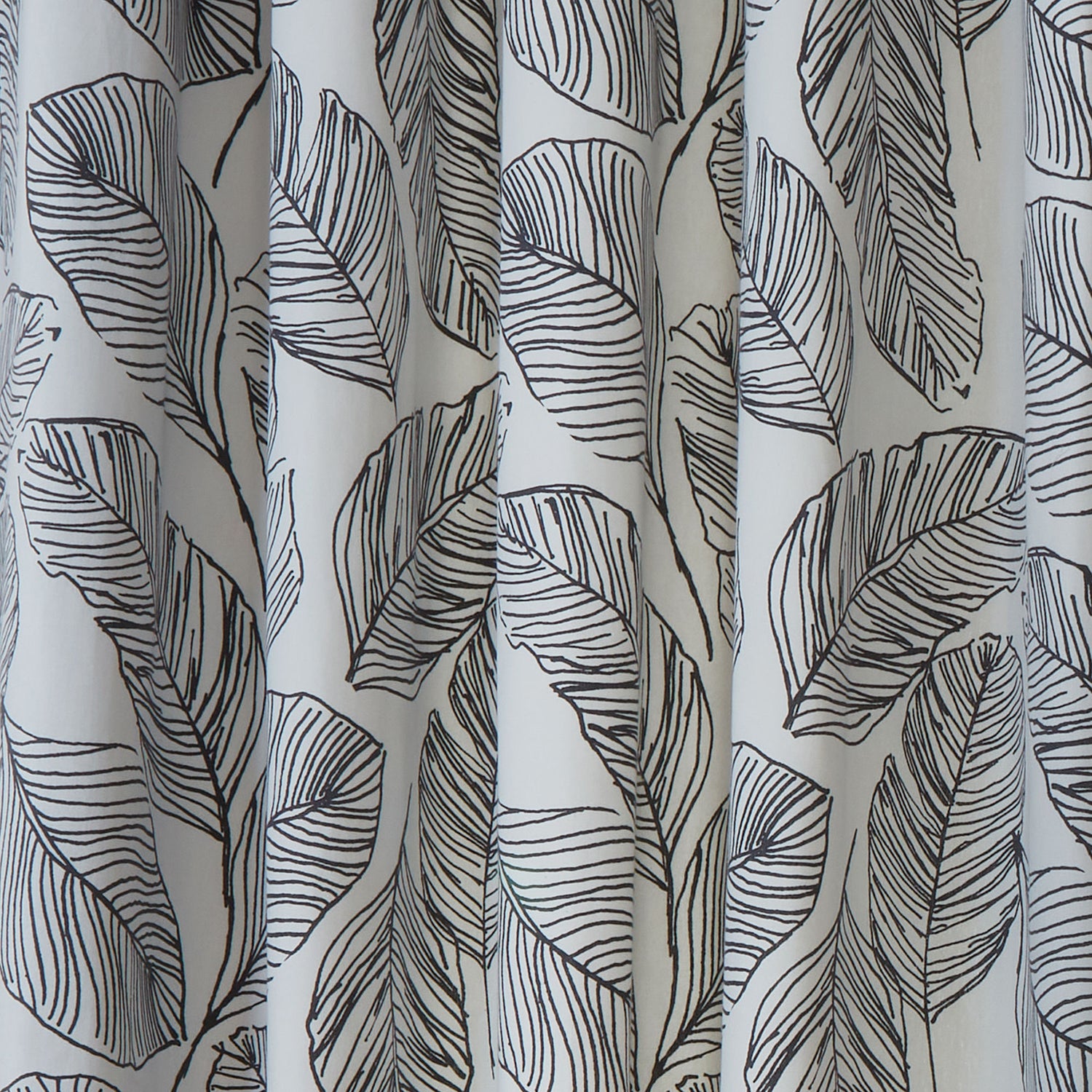 Fusion Matteo Ready Made Eyelet Curtains Black