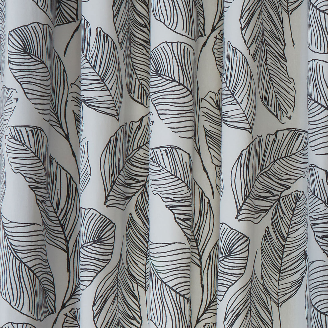 Fusion Matteo Ready Made Eyelet Curtains Black