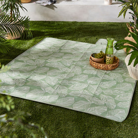 Matteo 135cm x 150cm Picnic Blanket Green