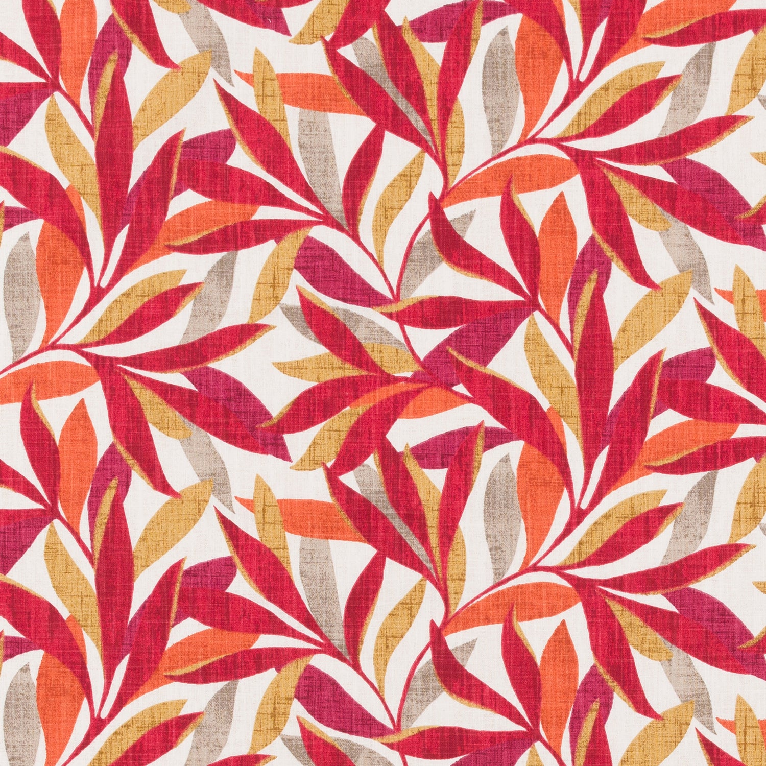 Mauritius Fabric Rosso