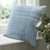 Laura Ashley Mawsley 45cm x 45cm Filled Cushion Denim Blue