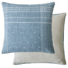 Laura Ashley Mawsley 45cm x 45cm Filled Cushion Denim Blue