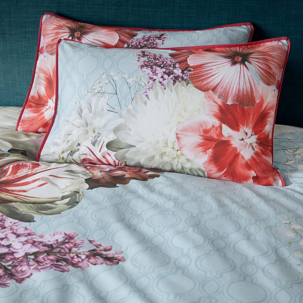 Laurence Llewelyn-Bowen Mayfair Lady Duvet Cover Bedding Set Blue